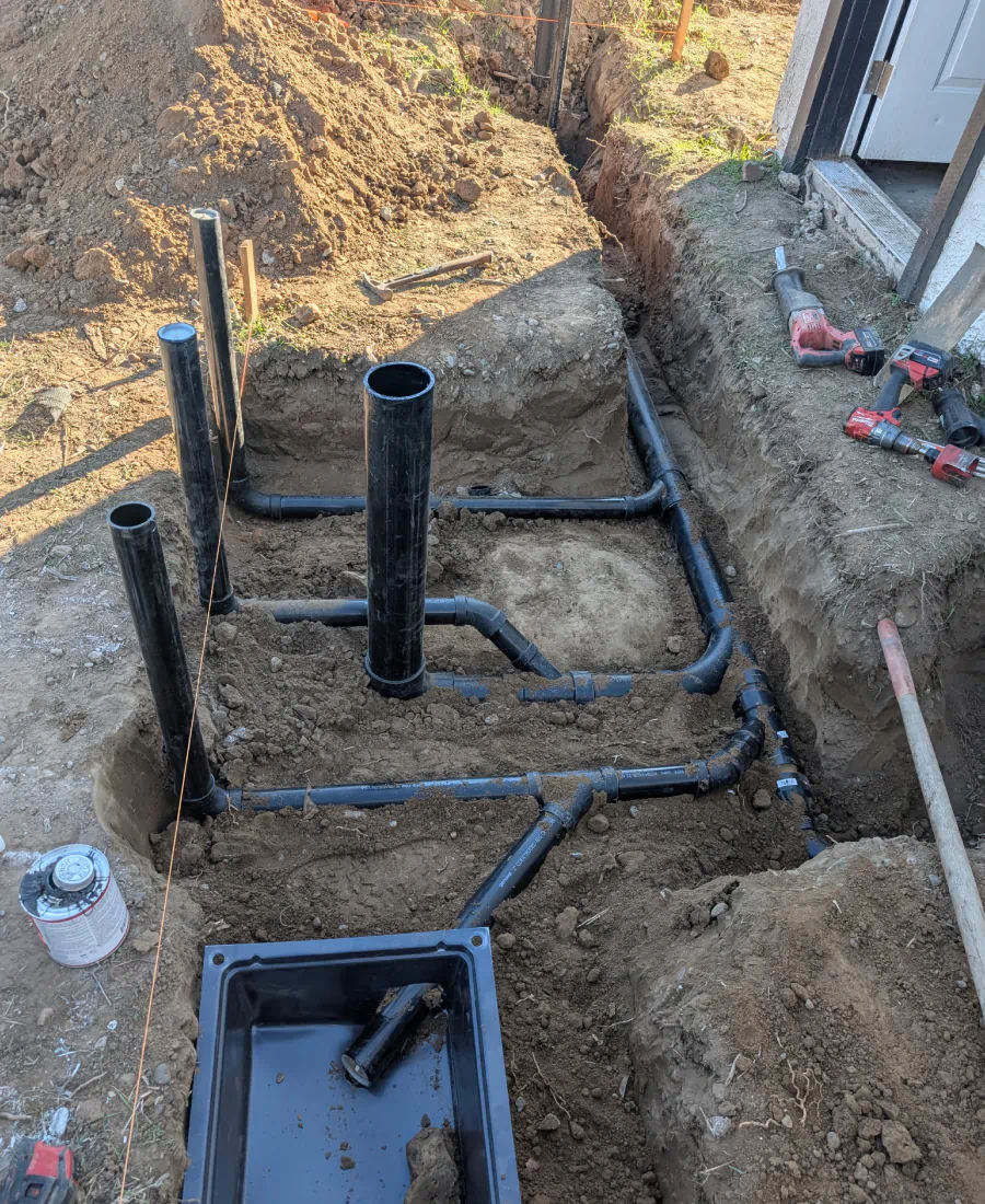 cleanout installation